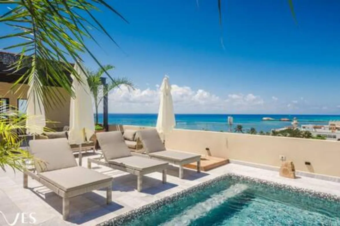 Appartement 2 Br. With Rooftop Pool And Stunning Ocean View Playa del Carmen Mexico