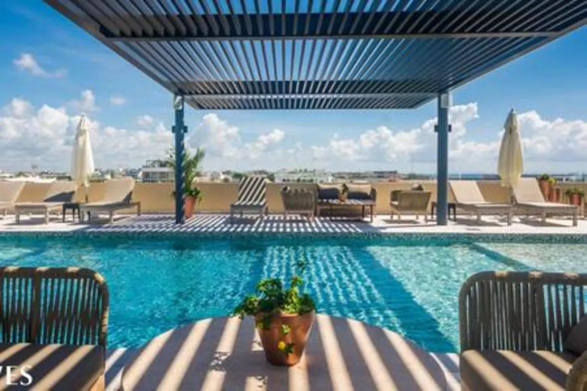 2 Br. With Rooftop Pool And Stunning Ocean View Playa del Carmen Appartement